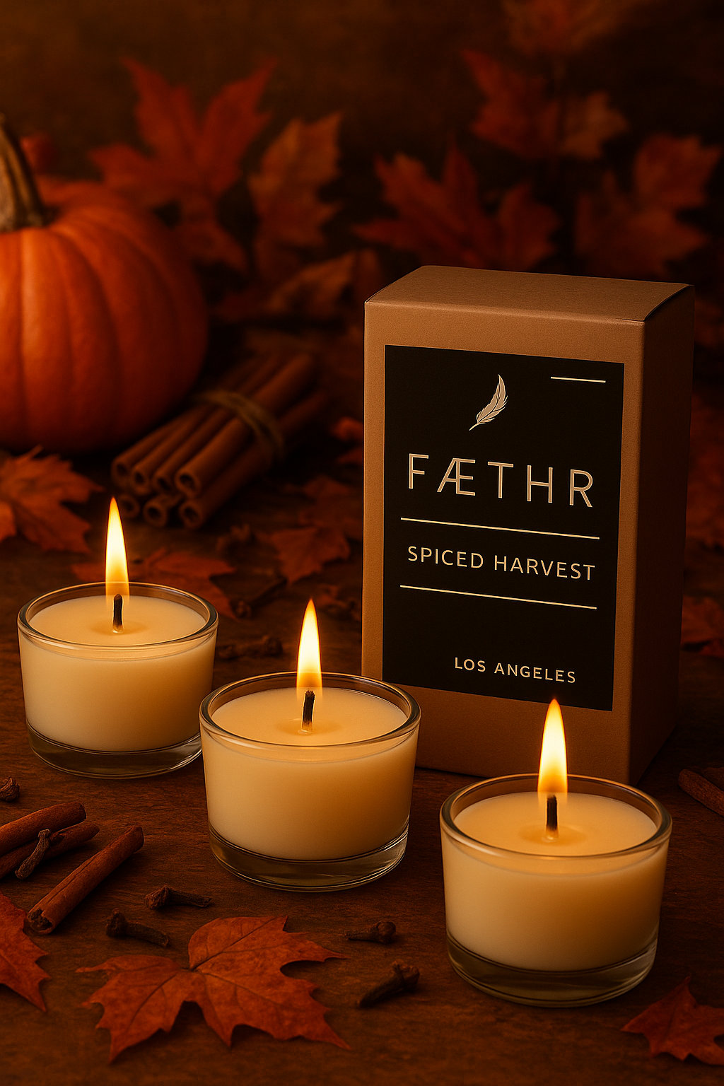 Spiced Harvest Tealight Pack